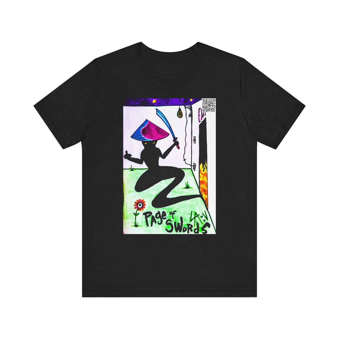 THE PAGE OF SWORDS TAROT TEE // VOL. 1