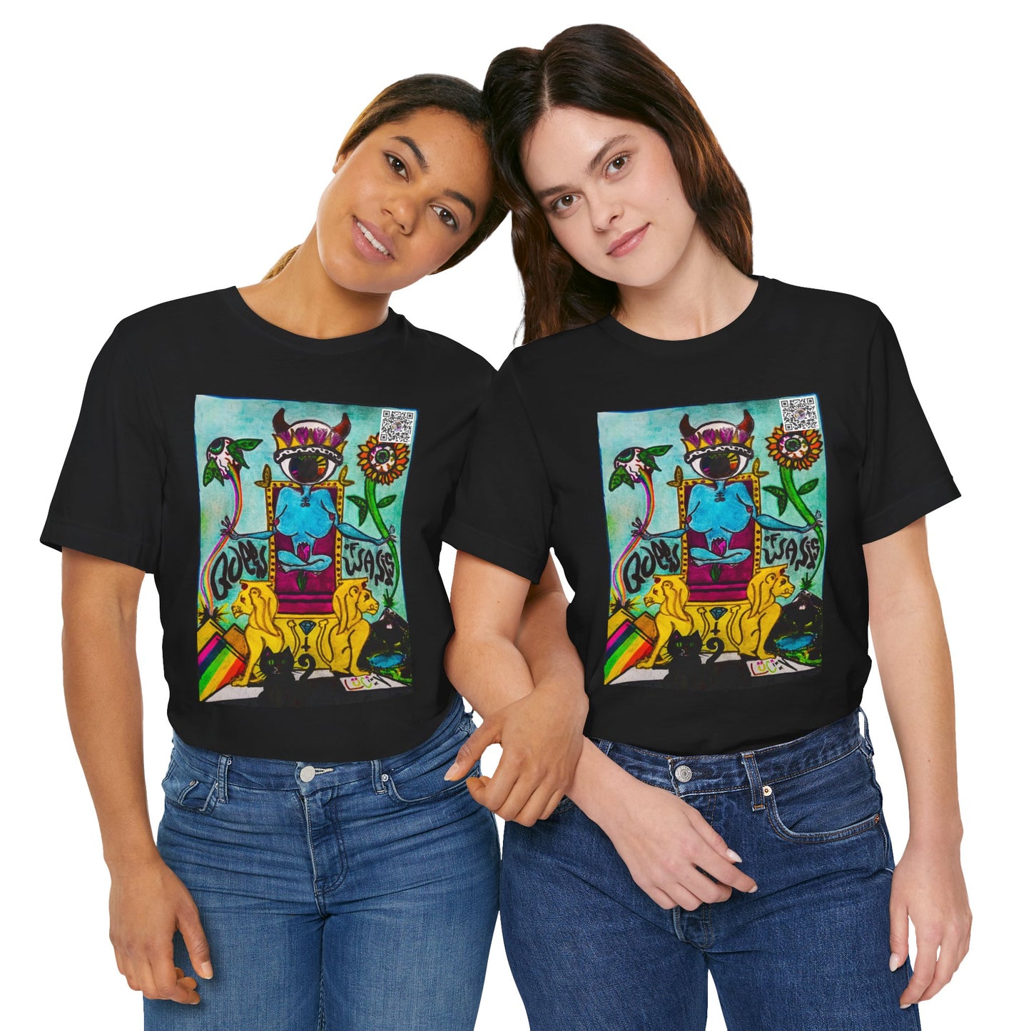 THE QUEEN OF WANDS TAROT TEE // VOL. 1