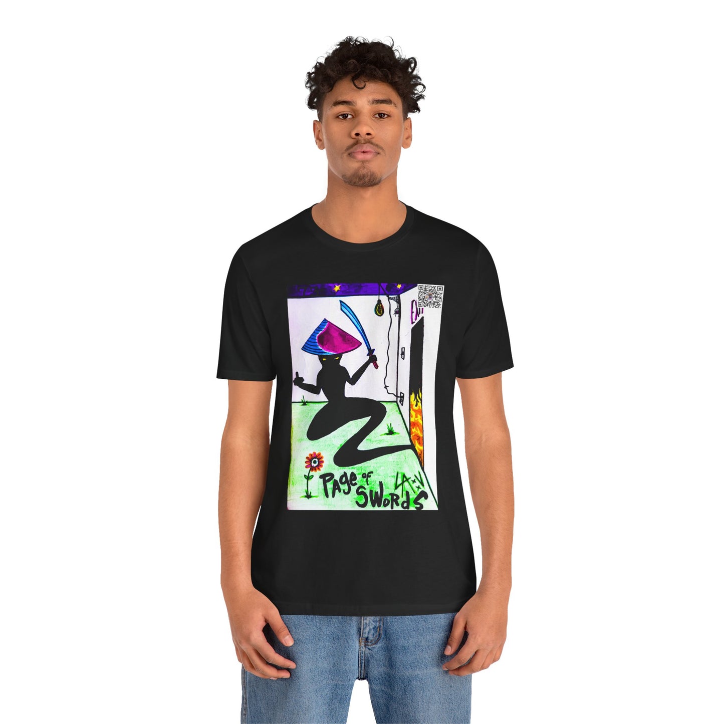 THE PAGE OF SWORDS TAROT TEE // VOL. 1
