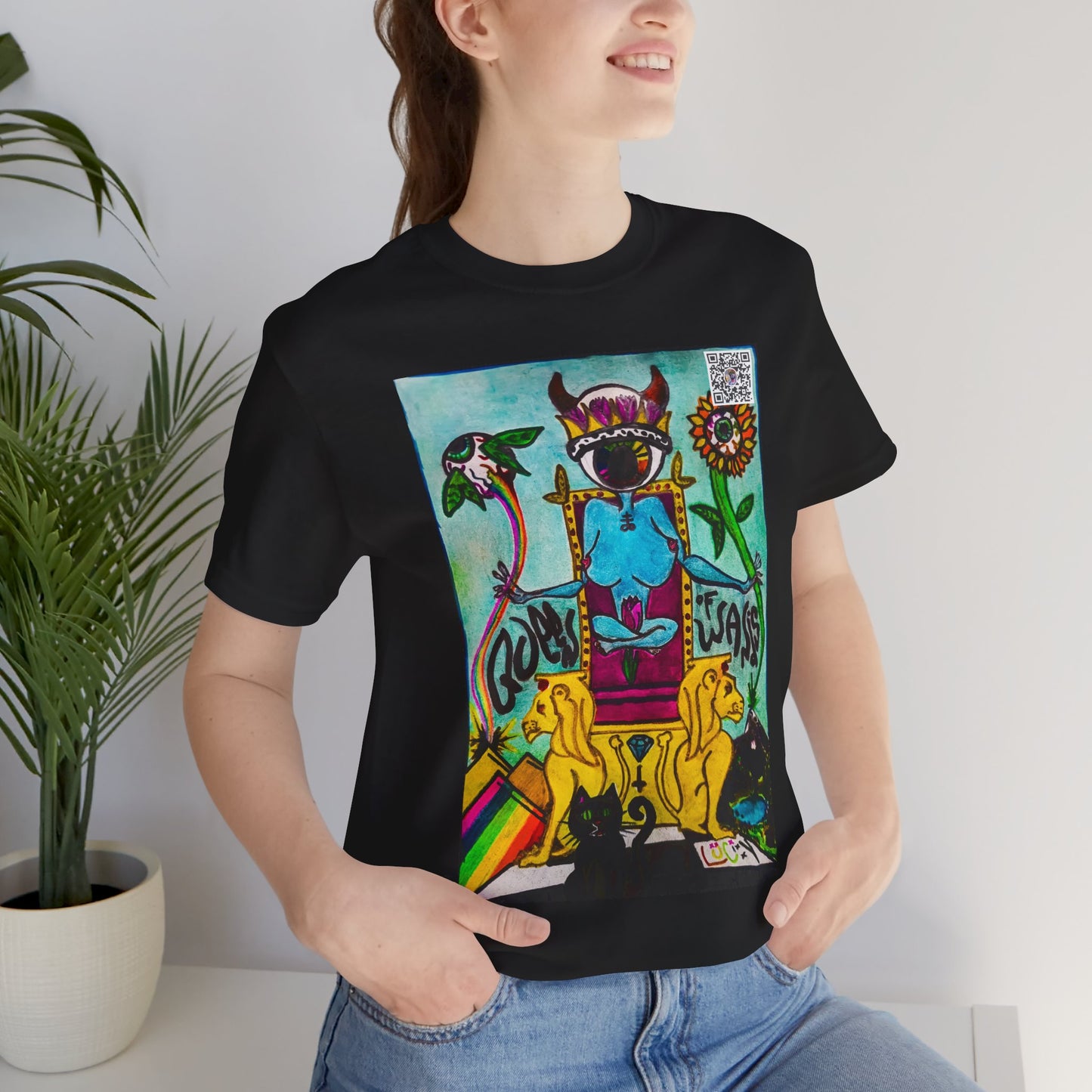THE QUEEN OF WANDS TAROT TEE // VOL. 1