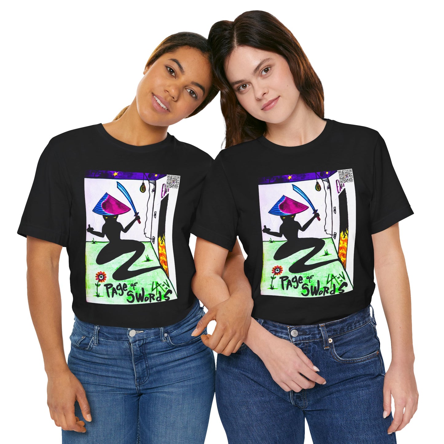THE PAGE OF SWORDS TAROT TEE // VOL. 1