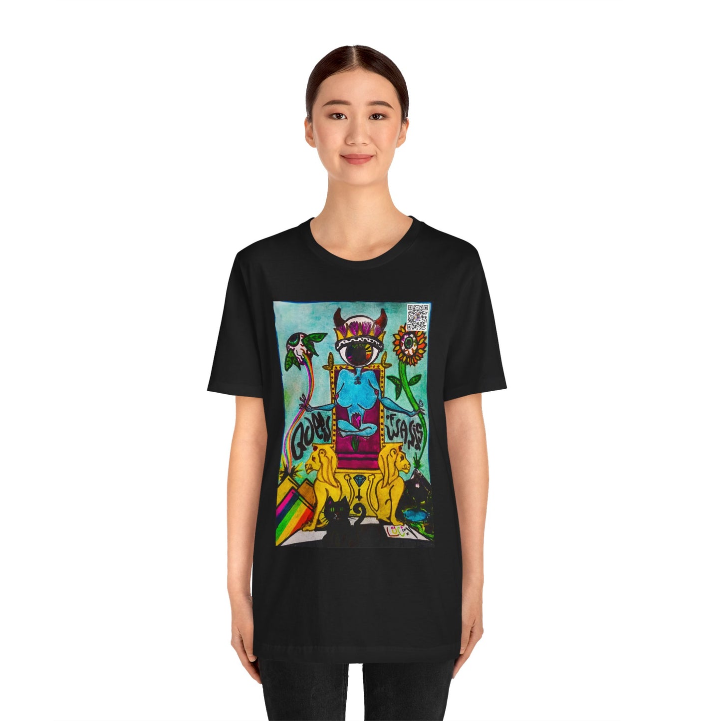 THE QUEEN OF WANDS TAROT TEE // VOL. 1