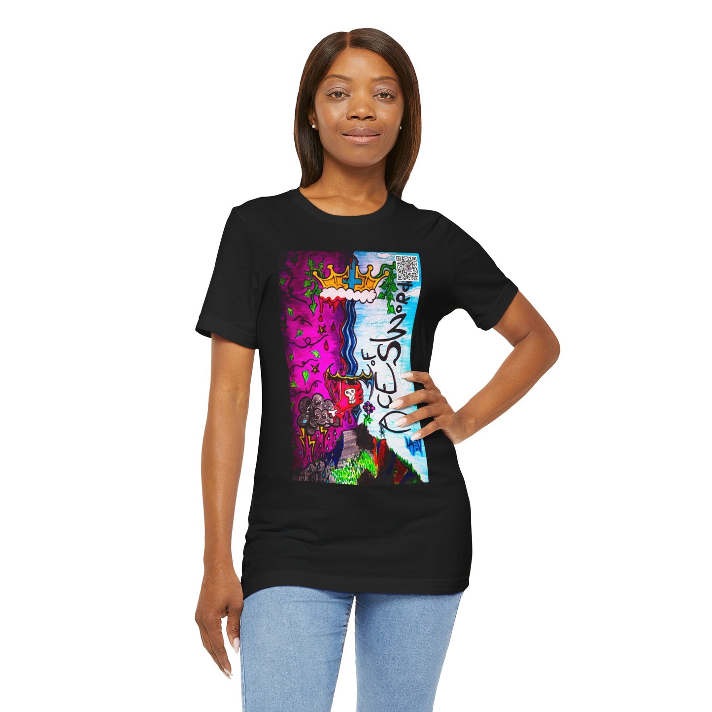 THE ACE OF SWORDS TAROT TEE // VOL. 1