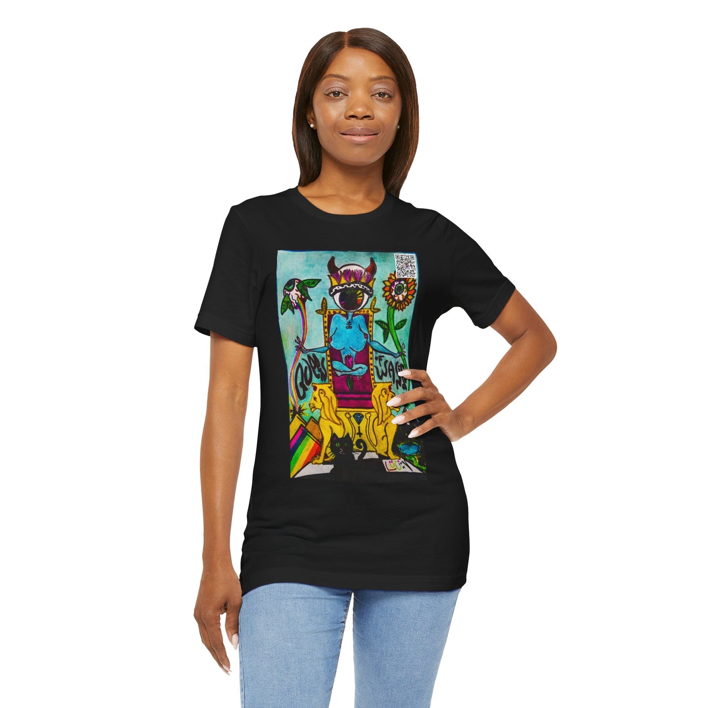 THE QUEEN OF WANDS TAROT TEE // VOL. 1