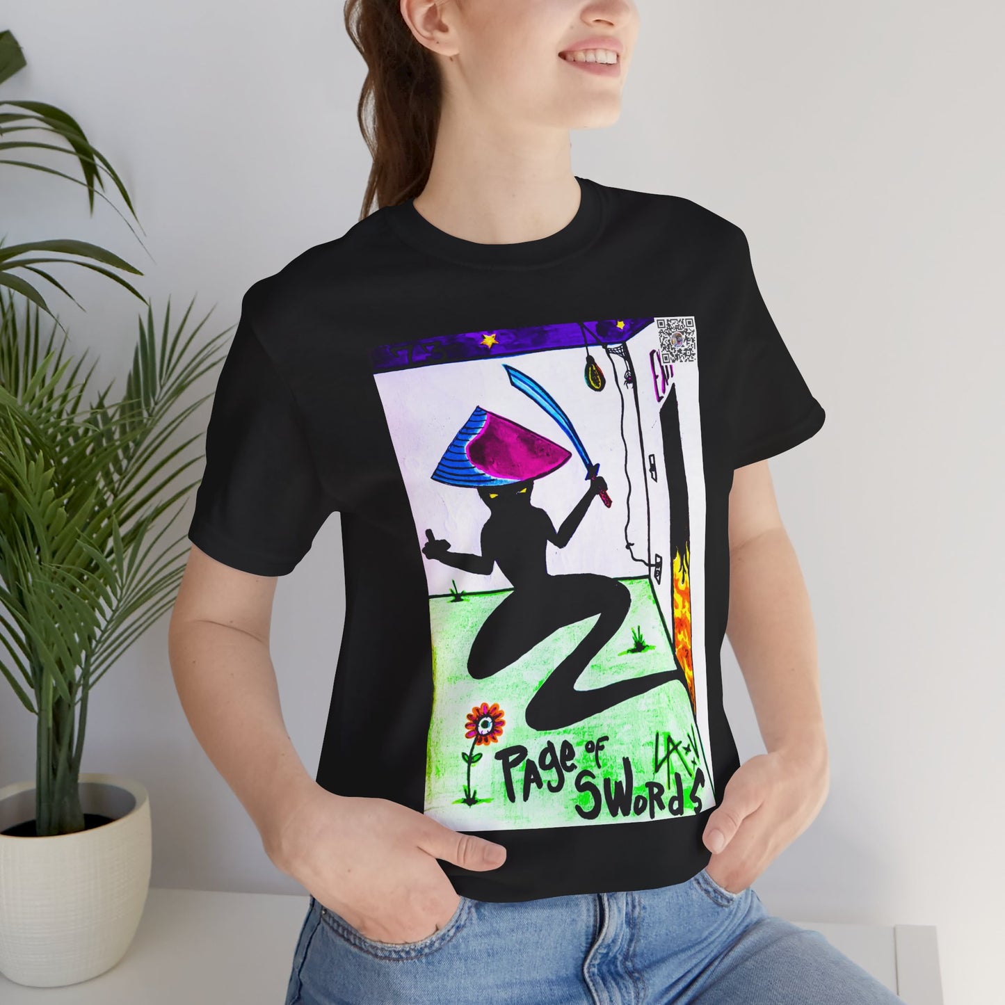 THE PAGE OF SWORDS TAROT TEE // VOL. 1
