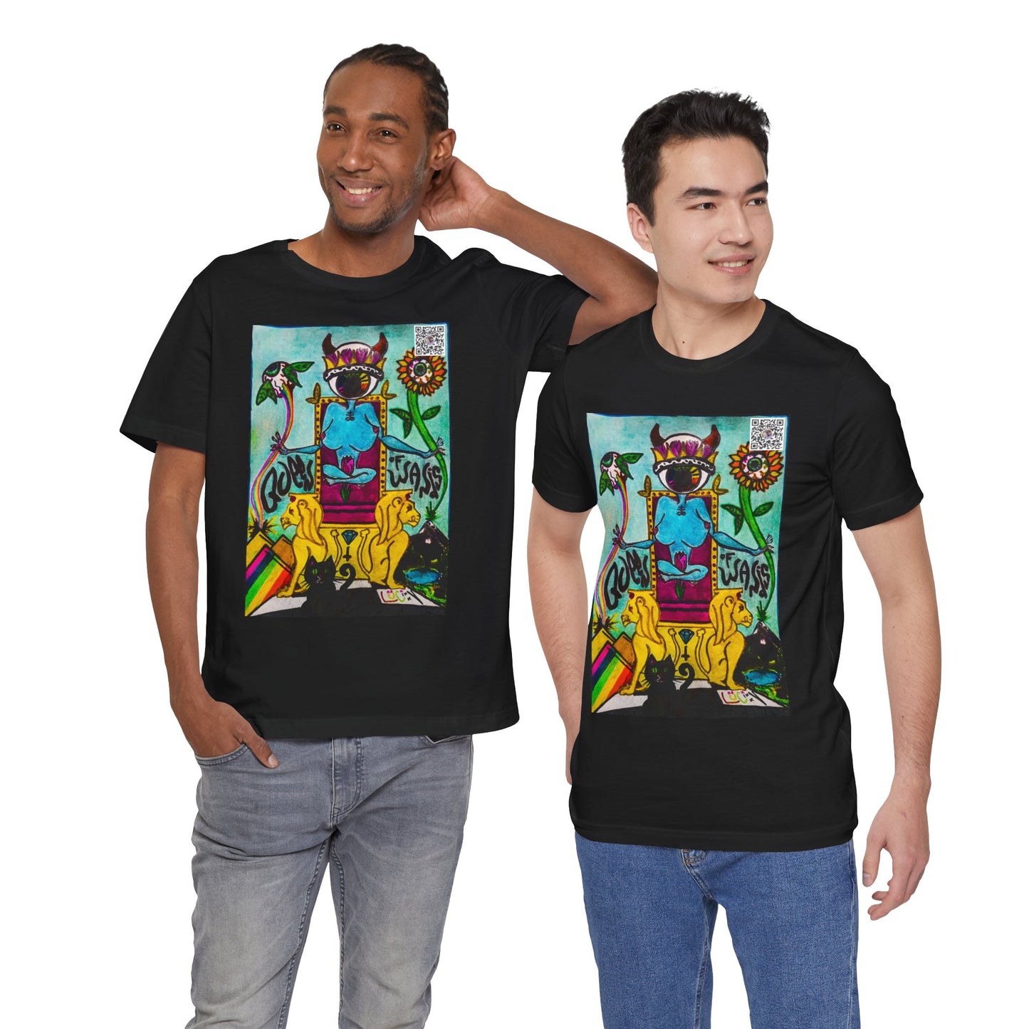 THE QUEEN OF WANDS TAROT TEE // VOL. 1