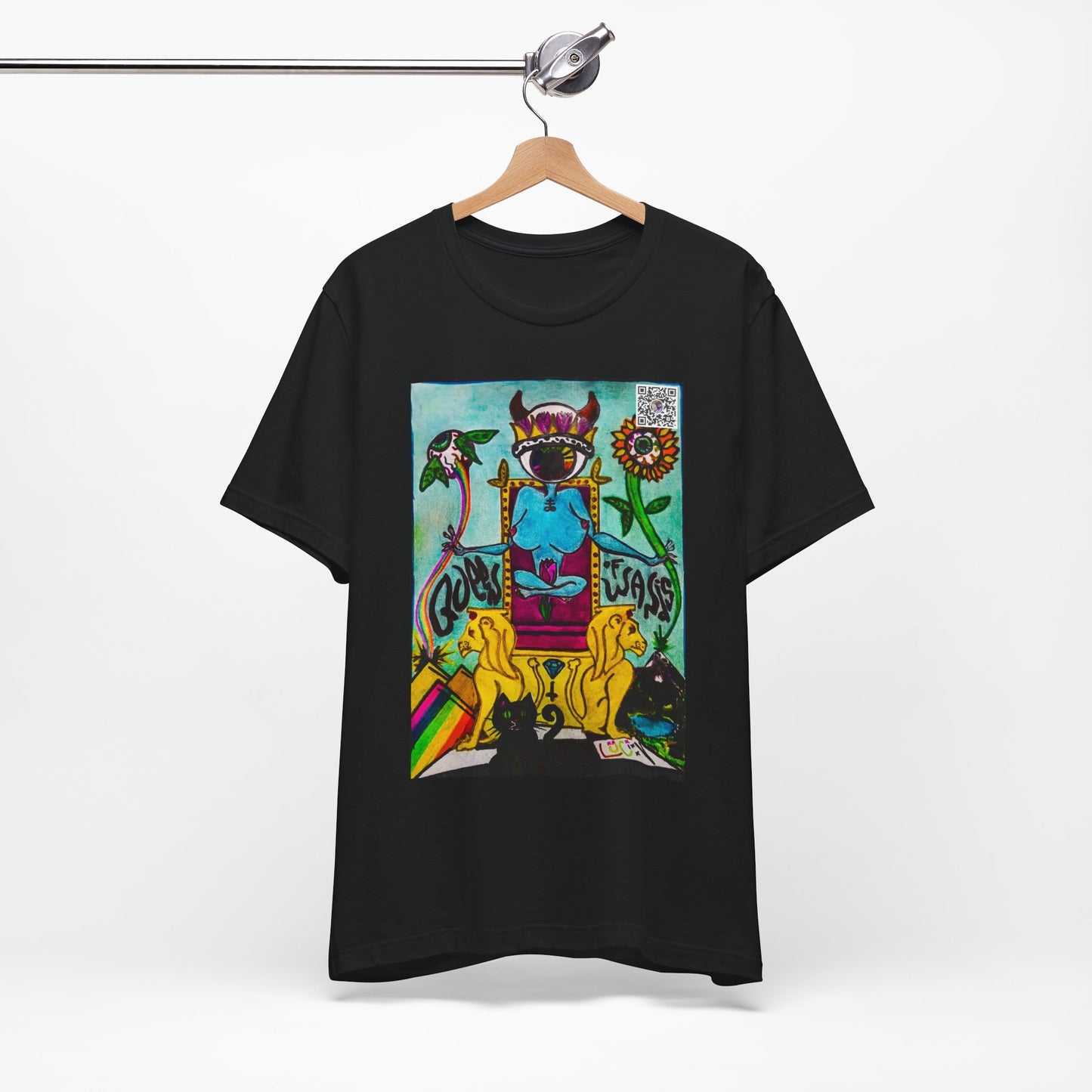 THE QUEEN OF WANDS TAROT TEE // VOL. 1