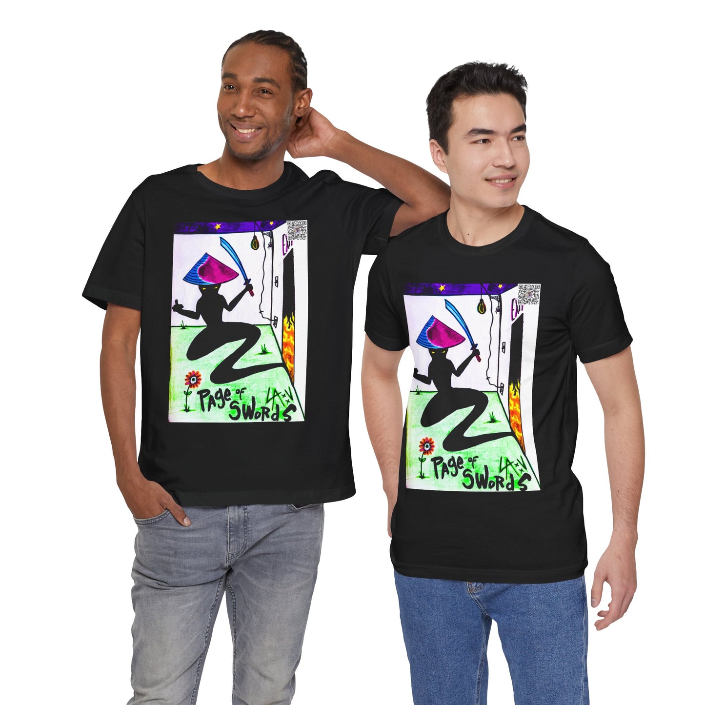 THE PAGE OF SWORDS TAROT TEE // VOL. 1